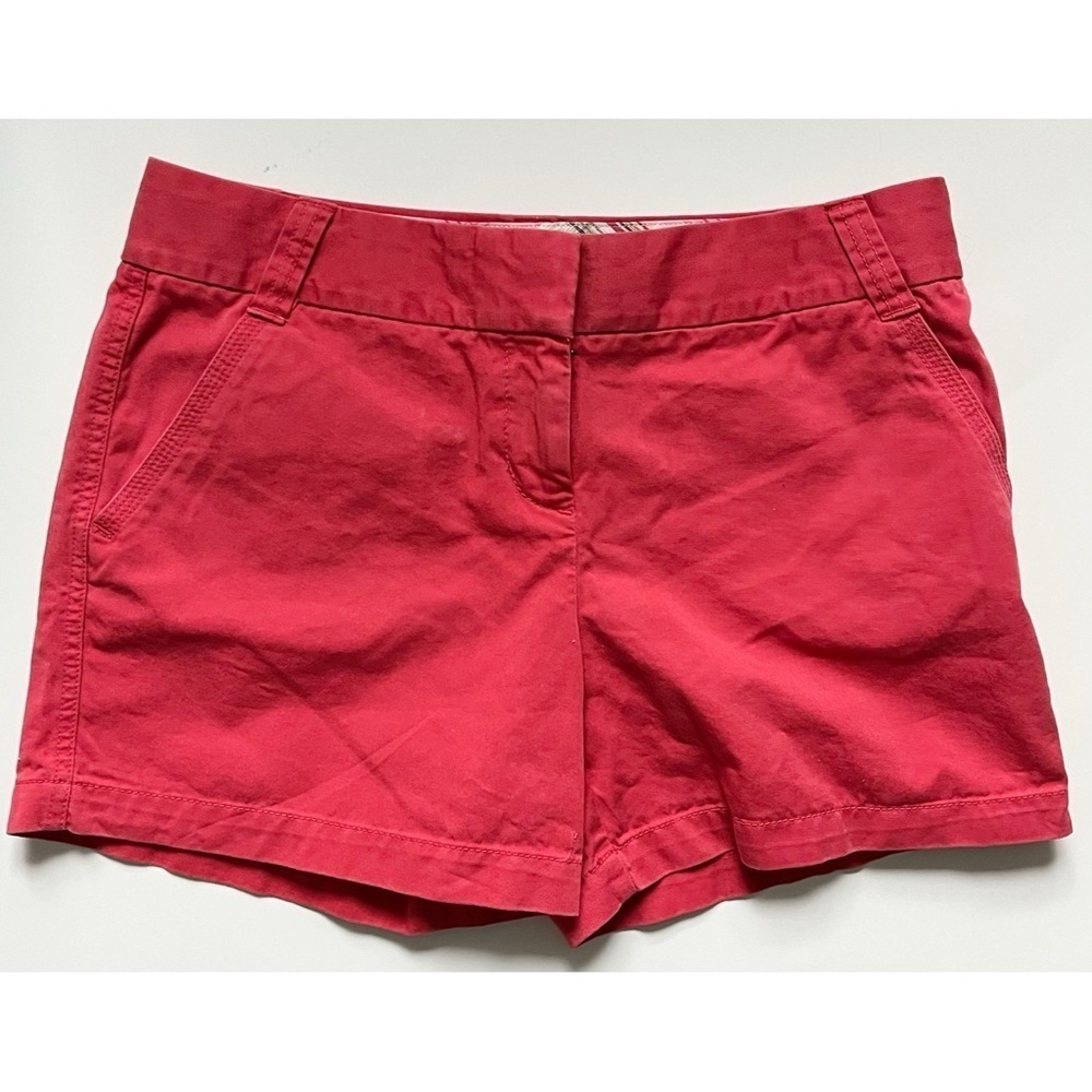 J. Crew • Salmon Classic Twill Chino Shorts